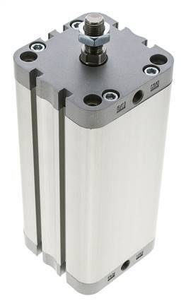 ISO 21287 Compacte Dubbelwerkende Cilinder 63-125mm - Magnetisch - Mannelijke Stang