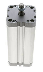 ISO 21287 Compacte Dubbelwerkende Cilinder 63-125mm - Magnetisch - Mannelijke Stang