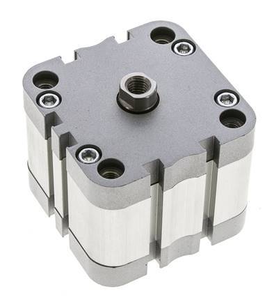 ISO 21287 Compacte Dubbelwerkende Cilinder 63-15mm - Magnetisch