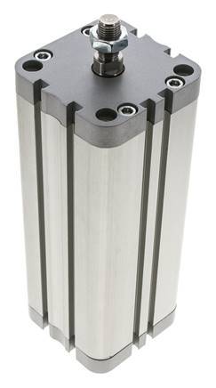 ISO 21287 Compacte Dubbelwerkende Cilinder 63-15mm - Magnetisch - Mannelijke Stang