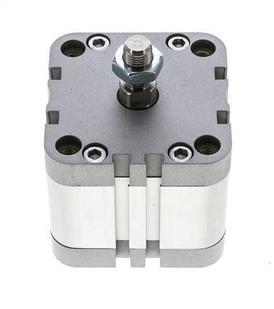 ISO 21287 Compacte Dubbelwerkende Cilinder 63-20mm - Magnetisch - Mannelijke Stang