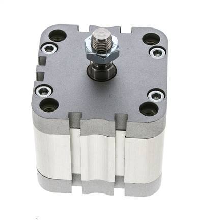 ISO 21287 Compacte Dubbelwerkende Cilinder 63-20mm - Magnetisch - Mannelijke Stang