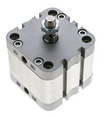 ISO 21287 Compacte Dubbelwerkende Cilinder 63-20mm - Magnetisch - Mannelijke Stang