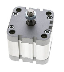 ISO 21287 Compacte Dubbelwerkende Cilinder 63-20mm - Magnetisch - Mannelijke Stang