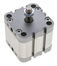 ISO 21287 Compacte Dubbelwerkende Cilinder 63-25mm - Magnetisch - Mannelijke Stang