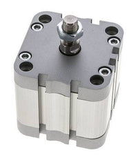 ISO 21287 Compacte Dubbelwerkende Cilinder 63-25mm - Magnetisch - Mannelijke Stang