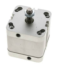 ISO 21287 Compacte Dubbelwerkende Cilinder 63-30mm - Magnetisch - Mannelijke Stang