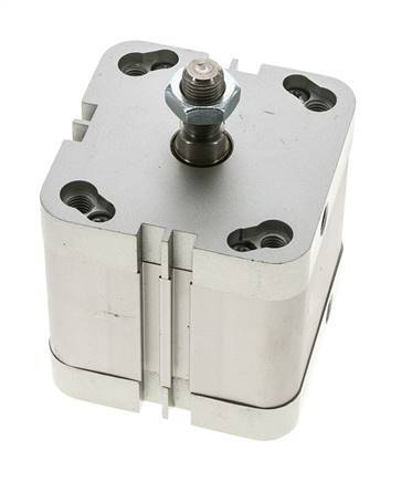 ISO 21287 Compacte Dubbelwerkende Cilinder 63-30mm - Magnetisch - Mannelijke Stang