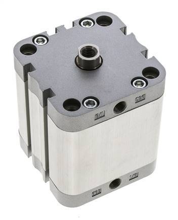 ISO 21287 Compacte Dubbelwerkende Cilinder 63-40mm - Magnetisch