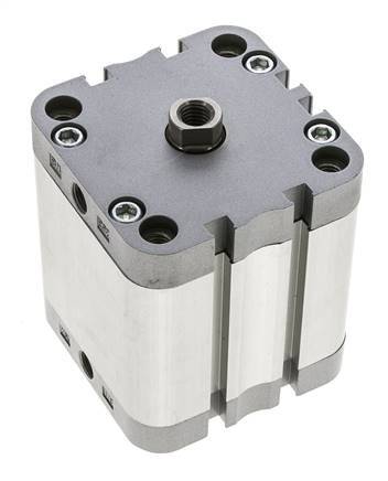 ISO 21287 Compacte Dubbelwerkende Cilinder 63-40mm - Magnetisch