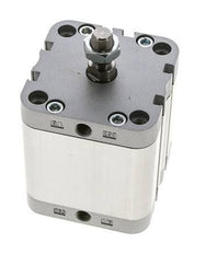 ISO 21287 Compacte Dubbelwerkende Cilinder 63-40mm - Magnetisch - Mannelijke Stang