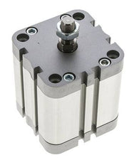 ISO 21287 Compacte Dubbelwerkende Cilinder 63-40mm - Magnetisch - Mannelijke Stang