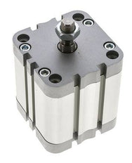 ISO 21287 Compacte Dubbelwerkende Cilinder 63-40mm - Magnetisch - Mannelijke Stang