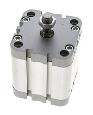 ISO 21287 Compacte Dubbelwerkende Cilinder 63-40mm - Magnetisch - Mannelijke Stang