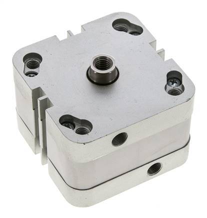 ISO 21287 Compacte Dubbelwerkende Cilinder 63-5mm - Magnetisch
