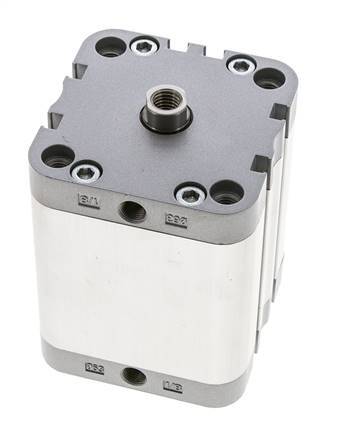 ISO 21287 Compacte Dubbelwerkende Cilinder 63-50mm - Magnetisch