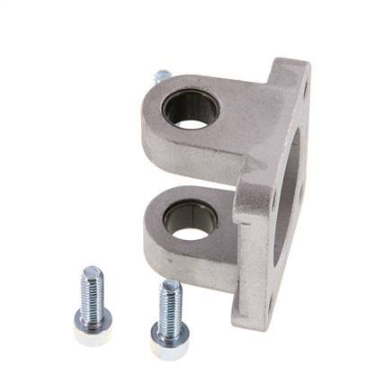 Gaffel Vrouwelijk 40 mm ISO 15552 ISO 21287 Aluminium