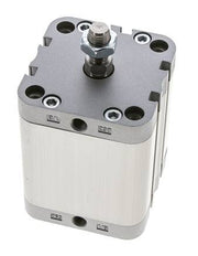 ISO 21287 Compacte Dubbelwerkende Cilinder 63-50mm - Magnetisch - Mannelijke Stang