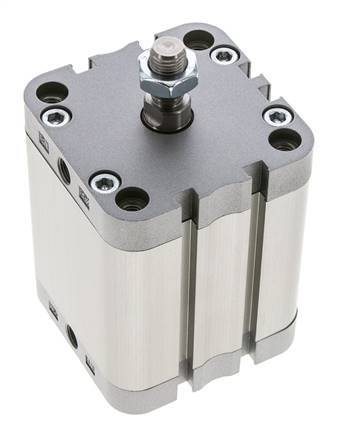 ISO 21287 Compacte Dubbelwerkende Cilinder 63-50mm - Magnetisch - Mannelijke Stang