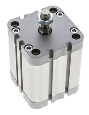 ISO 21287 Compacte Dubbelwerkende Cilinder 63-50mm - Magnetisch - Mannelijke Stang