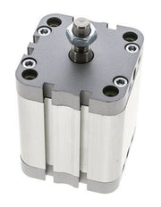 ISO 21287 Compacte Dubbelwerkende Cilinder 63-50mm - Magnetisch - Mannelijke Stang