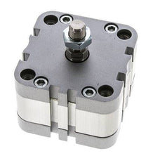 ISO 21287 Compacte Dubbelwerkende Cilinder 63-5mm - Magnetisch - Mannelijke Stang