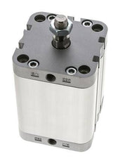 ISO 21287 Compacte Dubbelwerkende Cilinder 63-60mm - Magnetisch - Mannelijke Stang