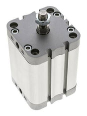 ISO 21287 Compacte Dubbelwerkende Cilinder 63-60mm - Magnetisch - Mannelijke Stang
