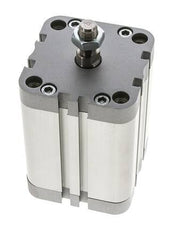 ISO 21287 Compacte Dubbelwerkende Cilinder 63-60mm - Magnetisch - Mannelijke Stang