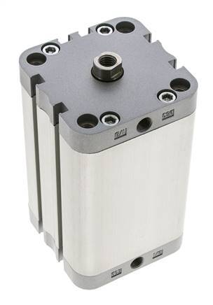 ISO 21287 Compacte Dubbelwerkende Cilinder 63-80mm - Magnetisch
