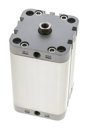 ISO 21287 Compacte Dubbelwerkende Cilinder 63-80mm - Magnetisch