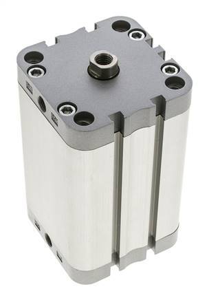 ISO 21287 Compacte Dubbelwerkende Cilinder 63-80mm - Magnetisch