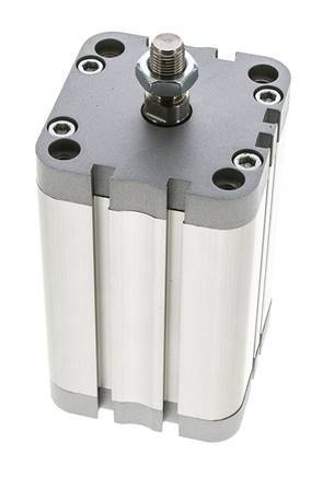 ISO 21287 Compacte Dubbelwerkende Cilinder 63-80mm - Magnetisch - Mannelijke Stang