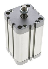 ISO 21287 Compacte Dubbelwerkende Cilinder 63-80mm - Magnetisch - Mannelijke Stang