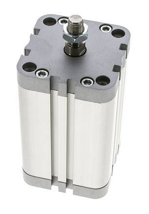 ISO 21287 Compacte Dubbelwerkende Cilinder 63-80mm - Magnetisch - Mannelijke Stang