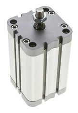 ISO 21287 Compacte Dubbelwerkende Cilinder 63-80mm - Magnetisch - Mannelijke Stang