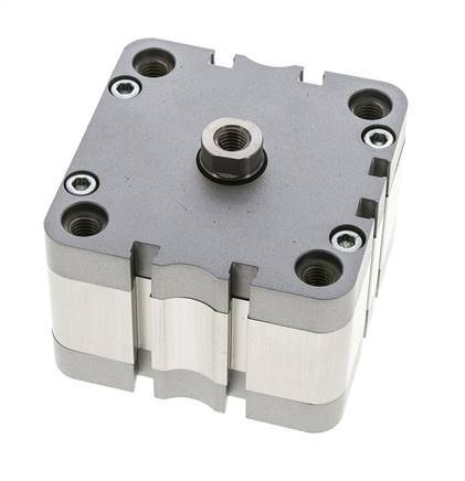ISO 21287 Compacte Dubbelwerkende Cilinder 80-10mm - Magnetisch