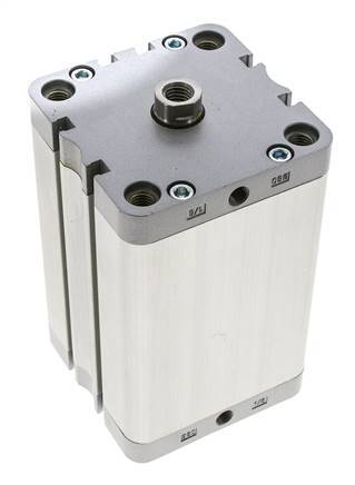 ISO 21287 Compacte Dubbelwerkende Cilinder 80-100mm - Magnetisch