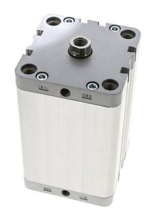 ISO 21287 Compacte Dubbelwerkende Cilinder 80-100mm - Magnetisch