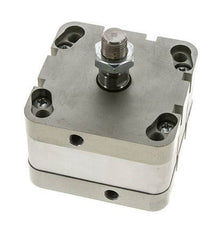 ISO 21287 Compacte Dubbelwerkende Cilinder 80-10mm - Magnetisch - Mannelijke Stang