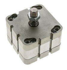 ISO 21287 Compacte Dubbelwerkende Cilinder 80-10mm - Magnetisch - Mannelijke Stang