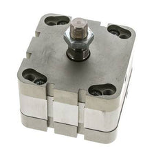ISO 21287 Compacte Dubbelwerkende Cilinder 80-10mm - Magnetisch - Mannelijke Stang