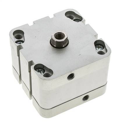 ISO 21287 Compacte Dubbelwerkende Cilinder 80-15mm - Magnetisch