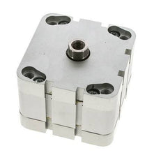 ISO 21287 Compacte Dubbelwerkende Cilinder 80-15mm - Magnetisch