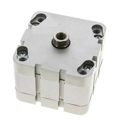 ISO 21287 Compacte Dubbelwerkende Cilinder 80-15mm - Magnetisch