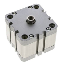 ISO 21287 Compacte Dubbelwerkende Cilinder 80-20mm - Magnetisch