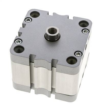 ISO 21287 Compacte Dubbelwerkende Cilinder 80-20mm - Magnetisch