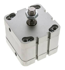 ISO 21287 Compacte Dubbelwerkende Cilinder 80-20mm - Magnetisch - Mannelijke Stang