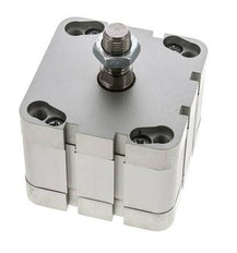 ISO 21287 Compacte Dubbelwerkende Cilinder 80-20mm - Magnetisch - Mannelijke Stang
