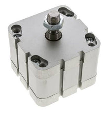 ISO 21287 Compacte Dubbelwerkende Cilinder 80-20mm - Magnetisch - Mannelijke Stang
